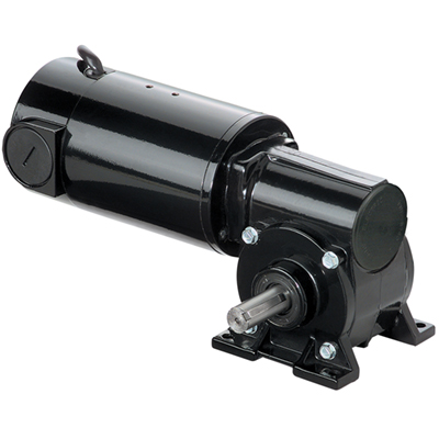 Bodine Electric, 6244, 43 Rpm, 35.0000 lb-in, 1/14 hp, 180 dc, Metric 33A-5F Series DC Right Angle Gearmotor